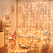 Star lighting small lights flashing lights string lights star room decoration bedroom layout atmosphere Christmas and New Year lights string
