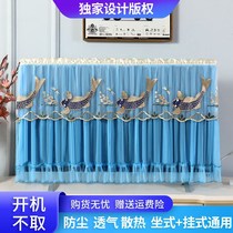 TV dust cover ultra-thin LCD TV dust cover is turned on without taking TV cover cloth desktop hanging TV cover