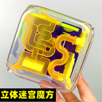 3d three-dimensional Rubiks Cube Maze Beads Childrens Intelligence Magic Rotating Ball Toys People Decompression Gifts