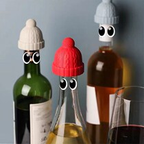 Silicone red wine bottle stopper wine stopper seasoning general household little red hood creative net red seal food grade