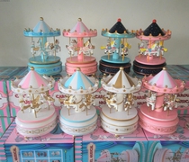 Cake explosion Merry-go-round music box Factory Craft gift DIY music box custom LOGOyk