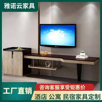 Yanoyun Hotel Furniture Standard Room Full TV Table Combination Hotel Room TV Cabinet Bed Hang Clothes Mirror Apartment Clothes