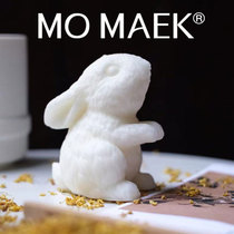 Momaek cute rabbit scented candle pendulum for birthday wedding companion gift box
