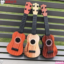 Childrens music small guitar can play medium ukulele simulation instrument piano male and female baby toys 3-12 years old