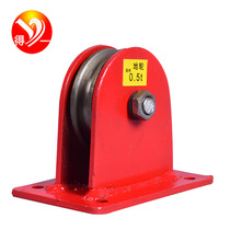 Manufacturers ground wheel lifting ground pulley 1T lifting tackle stationary bearing pulley multiple models