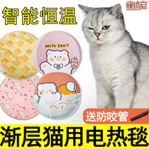 Blue Gold Purple Gold Silver Asymptotic Cat Special Thermostatic Electric Blanket Nest Winter Heating Bedding Heating Mat waterproof bite