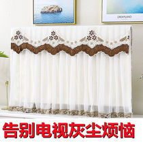 TV cover cloth TV Hood new TV dust cover yarn hanging 50 inch 55 inch-75 inch set