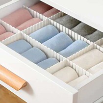 Drawer partition underwear storage grid free combination drawer storage partition adjustable storage partition