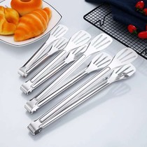 304 thickened food grade stainless steel clip Cooking clip Frying clip Steak clip Food clip barbecue picnic clip