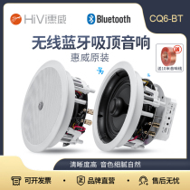 HiVi Whitway CQ6-BT Wireless Bluetooth Suction Top Horn 6 5 Inch Fixed Resistance Coaxial Stereo Surround Sound
