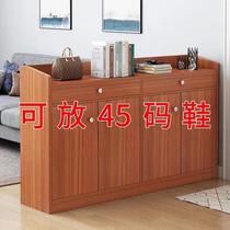 Home Small family Type starter GENGUAN SHOES CABINET DOOR LARGE CAPACITY CONTAINING LOCKERS SIMPLE DUST-PROOF SHOE RACK STORAGE CABINET