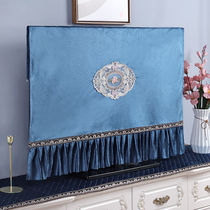 Turn on the TV set home 2021 Nordic wind cover cloth 55 inch TV cover dust cover 70 inch tide