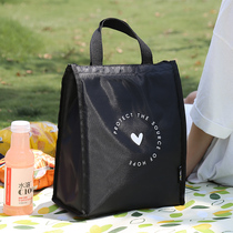 Lunch Bag lunch box bag thick waterproof canvas students carry insulation bag to work with rice Hand bag