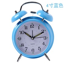Large alarm clock bell student bedroom mute bedside alarm clock creative lazy person with night light alarm clock wake up God