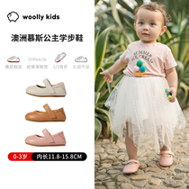 woollykids lamb Wally leather baby toddler shoes girl shoes baby baby children spring new princess shoes