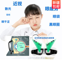 Xinjiang Eye Guard Near Eye Department Massage Instruments Students Adult Astigmatism Weak Vision Training Instrument Relieves Eye