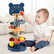 Baby toys for more than 6 months puzzle early education boy 0 a 1 year old 12 seven 8 eight 9 baby 3 track ball turn
