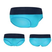 New comfort Fashion students Young mens underpants Summer low waist breathable cool and cool ultra-thin Triangle pants Underpants