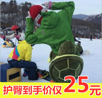 Ski gear suit complete with hip protection kneecap ass cushion for small mullet adult child anti-fall veneer skating