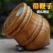 Elderly fitness gyro wooden gyro toy killing time toy with whip wooden beating Ice Monkey whip