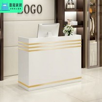 1.2m small cash register shop small fashion print European style guest house bar table white 0.8m restaurant