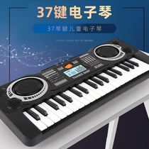 Baby early teaching toys 37 - key childrens toys electronic piano girl beginner electric piano music instrument toys