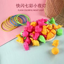 Small department store Night Market creative cartoon flash toy stalls glowing toys new flash colorful night light ring