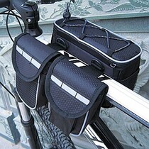 Bike bag riding bag Four-in-one-bike front bag car tube bag upper tube bag saddle bag front beam bag