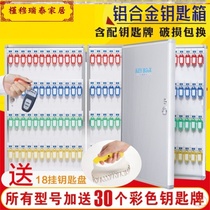 Anti-theft key box decoration code lock key box creative management intermediary site wall-mounted installation Nordic B & B