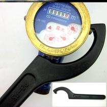 Special disassembly of household water meter cover special water removal meter glass wrench crescent wrench hook round nut hook handle tool