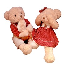 Send new wedding gifts creative unique Press bed doll ornaments a pair of new high-end wedding room layout bed ornaments
