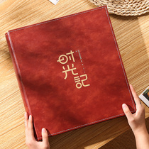 5 inch 6 inch 1000 photo album book book Home Edition large capacity insert type couple postcard collection