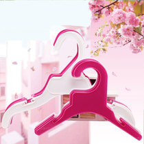 Pet clothes eco-friendly plastic hangers dog hangers cat hangers pet supplies excellent quality two colors optional