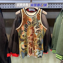 Li Ning 2022 new anti-Woo hill mens basketball suit casual T-shirt shorts suit AAYS005