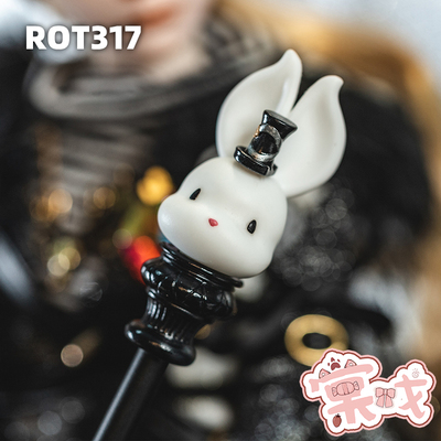 taobao agent [Tang opera BJD] Accessories RD [Ringdoll] 4 points Pan magic artist accessories white rabbit scepter