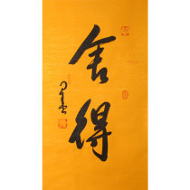 Famous calligraphy and painting Nebula handwritten works of calligraphy living room study office porch decoration hanging painting