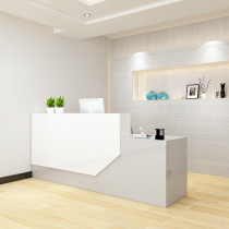Simple cash register counter shop small front desk reception desk modern desk beauty salon clothing store bar table