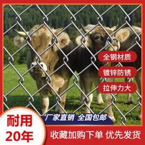 Dutch Zinc Plated Iron Wire Mesh Fencing Hook Flower Mesh Breeding Cattle Goat Wire Mesh Home Raised Chicken Guard Rail Protective Isolation Net