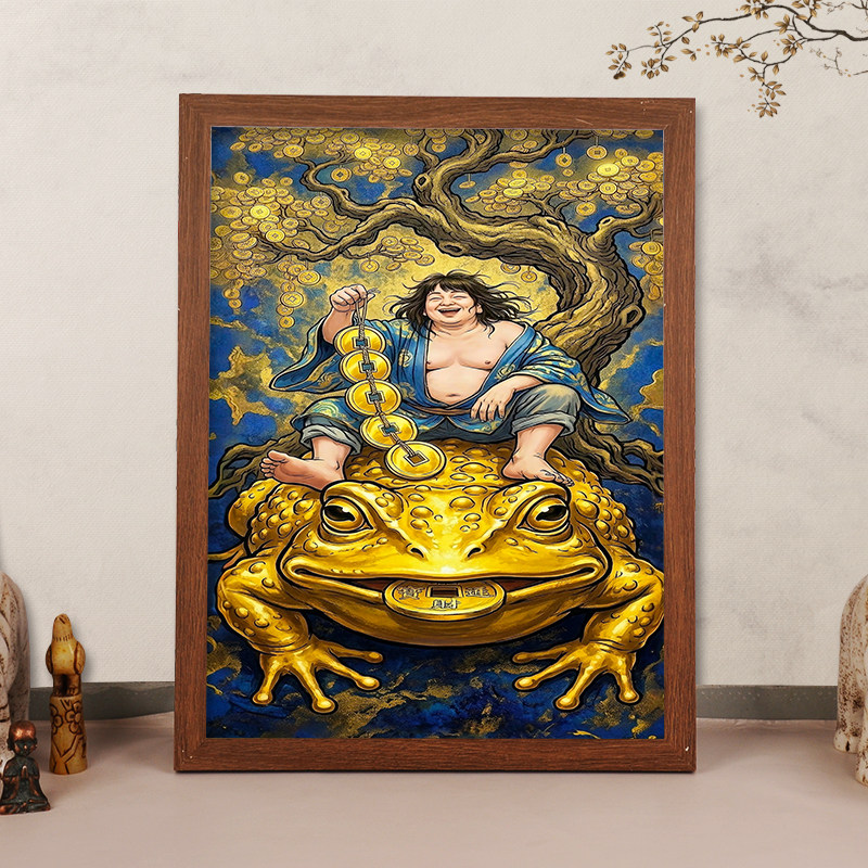 刘海戏金蟾画-刘海戏金蟾画促销价格、刘海戏金蟾画品牌- 淘宝