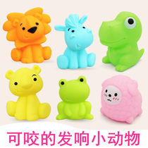 Childrens toys balls newborns toddlers soft glue water massage balls Manhattan bite