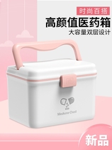 Small medicine box to send boyfriend child home storage artifact female family cute drawer type baby mini cabinet box
