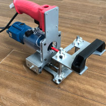 Invisible two-in-one connector slotting machine Board cabinet wardrobe assembly panel furniture woodworking Tenon side hole machine