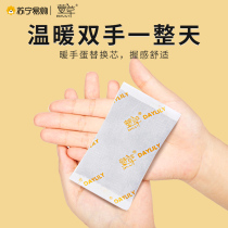(1197 Hemerocallis) Self-heating Hand Warmer Replacement Core Winter Students and Children Hold Warm Hand Warmer Egg Replacement Core