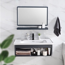 Japanese-style small sink hanging wash table