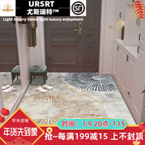 Entry door mat light luxury wind can be cut foot mat door mat door non-slip door door living room carpet door mat