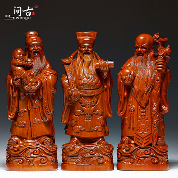 福禄寿三星木雕-福禄寿三星木雕促销价格、福禄寿三星木雕品牌- 淘宝