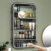 Bathroom toilet shelve Wall-mounted Toilet Free of perforated walls Bathroom Cosmetics Contained Bath Hanging Wall