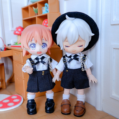 taobao agent OB11 Waper School Uniform College Wind Molly Doll Clothing 12 points BJDGSC body ymyp9