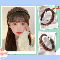 New Fish Bone Braid Handbraid Head Hornet Head Head with High Cross Head Head Clamp in Red Summer