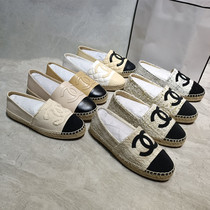 Fisherman Shoes Women 2022 Spring Summer New Flat-bottomed Hemp Rope Woven Thick Bottom Casual Genuine Leather Small Scent Wind Single Shoes Woman